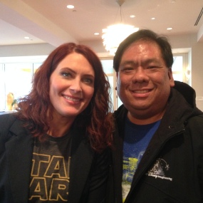 Got the chance to meet Vanessa Marshall, the voice of Hera from Star Wars Rebels