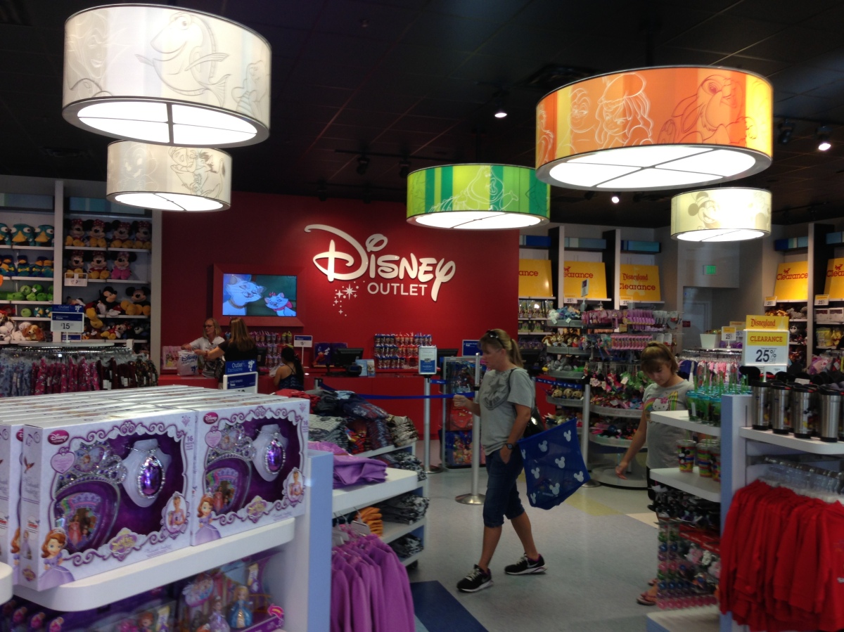 Hidden Treasures Disney Outlet at Gilroy Premium Outlets