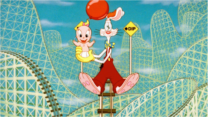 Susan - "Roller Coaster Rabbit was one of three shorts created to screen before a Disney feature film." 